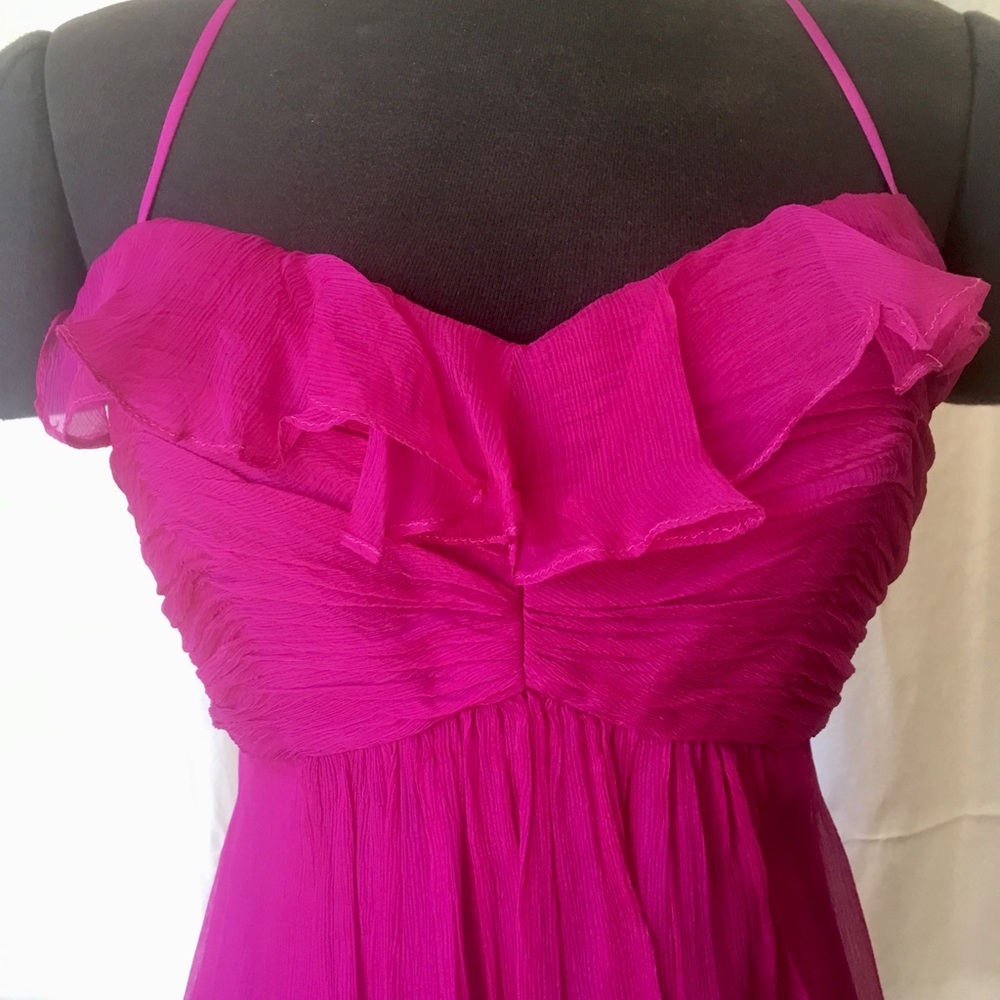 Amsale silk dress